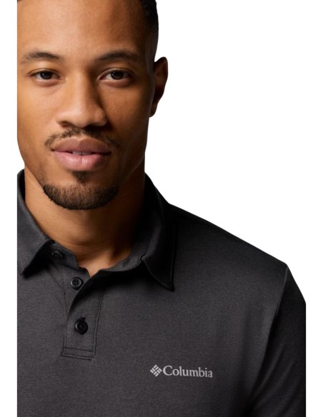 Columbia Polo homme gris stretch