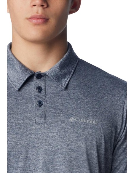 Columbia Polo homme bleu