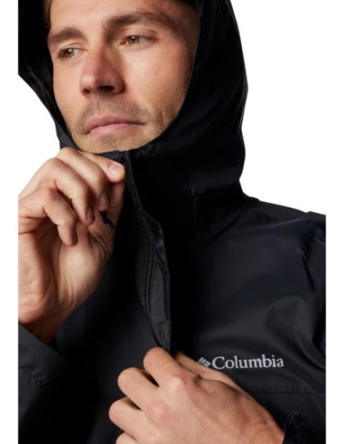 Columbia Veste homme noire capuche