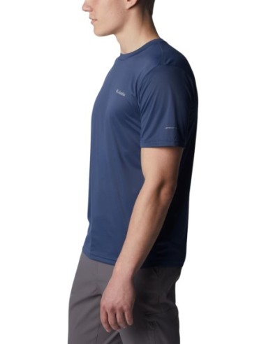 Columbia T-shirt homme bleu polyester