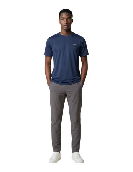 Columbia T-shirt homme bleu polyester