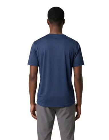 Columbia T-shirt homme bleu polyester