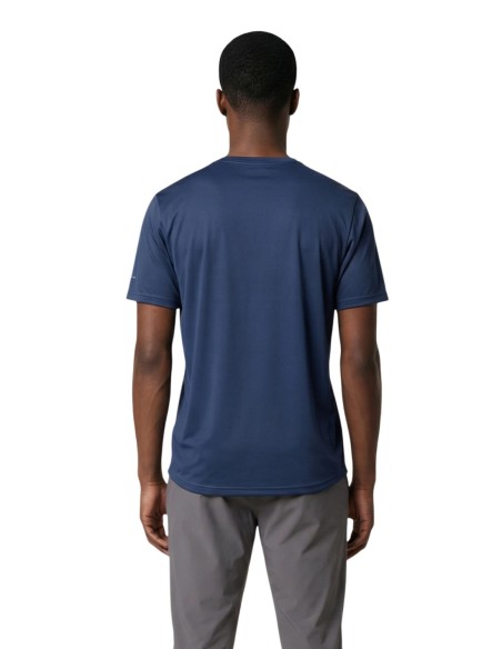 Columbia T-shirt homme bleu polyester