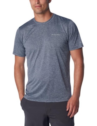 Columbia T-shirt homme bleu respirant