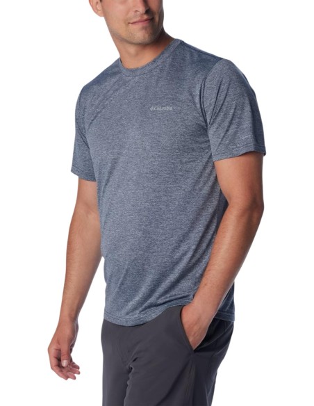 Columbia T-shirt homme bleu respirant