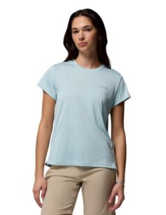Columbia T-shirt femme bleu azur