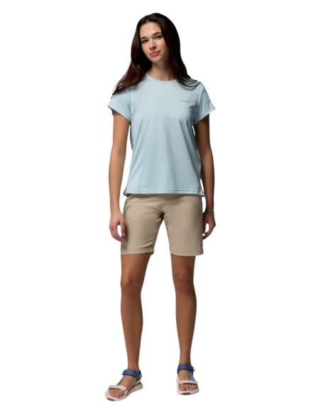 Columbia T-shirt femme bleu azur
