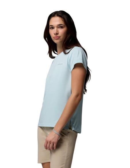 Columbia T-shirt femme bleu azur
