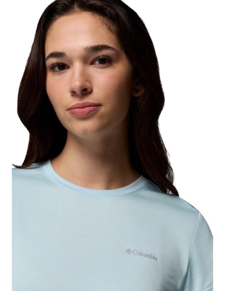 Columbia T-shirt femme bleu azur