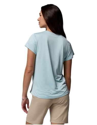 Columbia T-shirt femme bleu azur