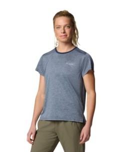 Columbia T-shirt femme bleu