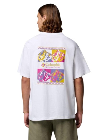 Columbia T-shirt homme beige