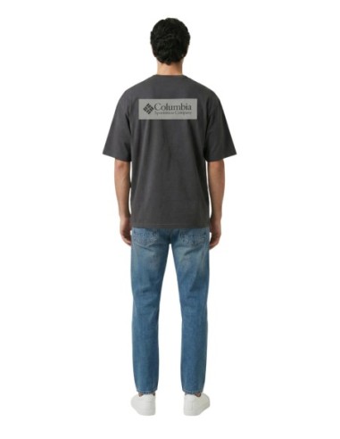 Columbia T-shirt homme gris coton