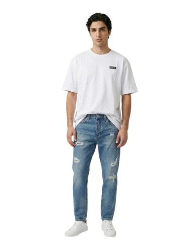 Columbia T-shirt homme blanc coton