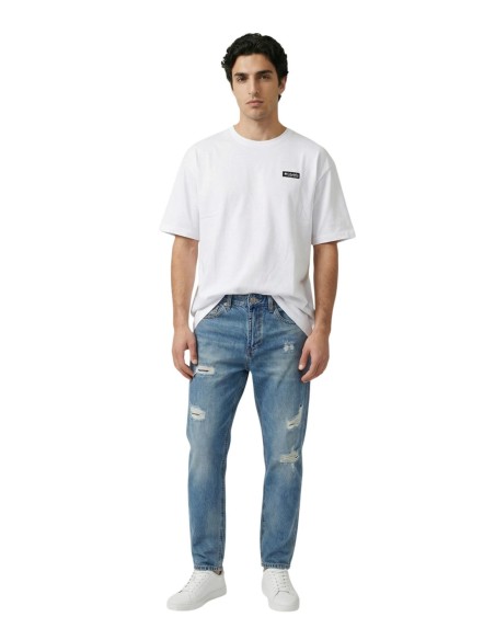 Columbia T-shirt homme blanc coton