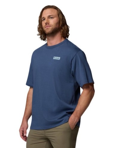 Columbia T-shirt homme bleu imprimé