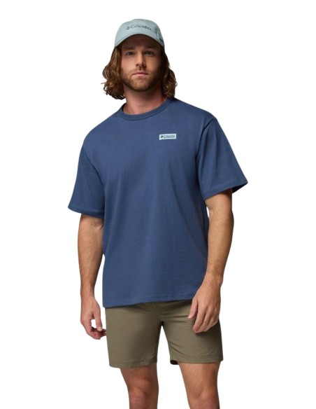 Columbia T-shirt homme bleu imprimé