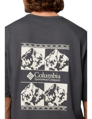 Columbia T-shirt homme gris stretch