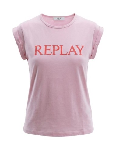 Replay T-shirt femme rose
