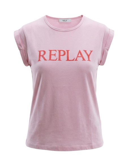 Replay T-shirt femme rose