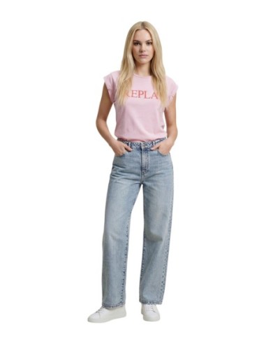 Replay T-shirt femme rose