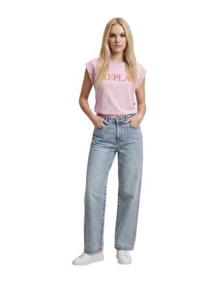 Replay T-shirt femme rose