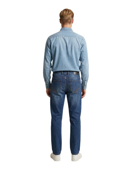 Replay Chemise homme bleu azur