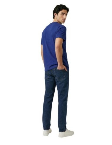 Replay T-shirt homme bleu imprimé