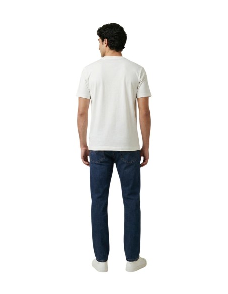 Replay T-shirt homme blanc imprimé