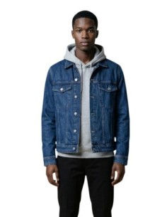 Replay Veste homme bleue boutons