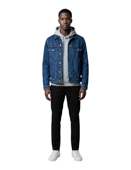 Replay Veste homme bleue boutons