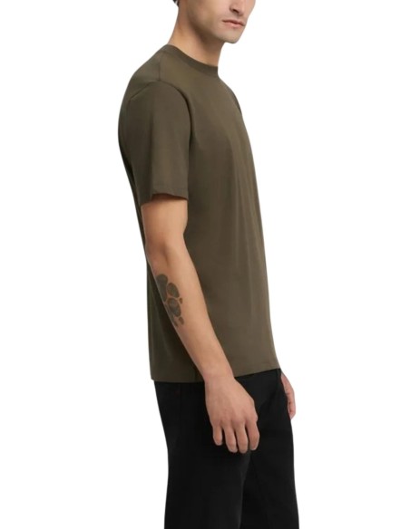 Replay T-shirt homme vert coton