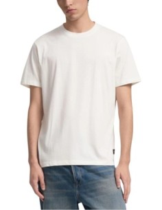 Replay T-shirt homme blanc coton