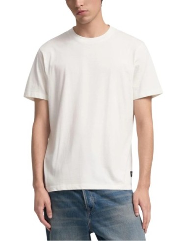 Replay T-shirt homme blanc coton