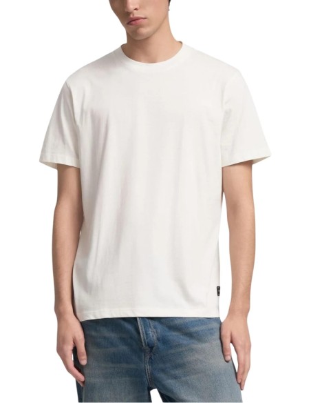 Replay T-shirt homme blanc coton