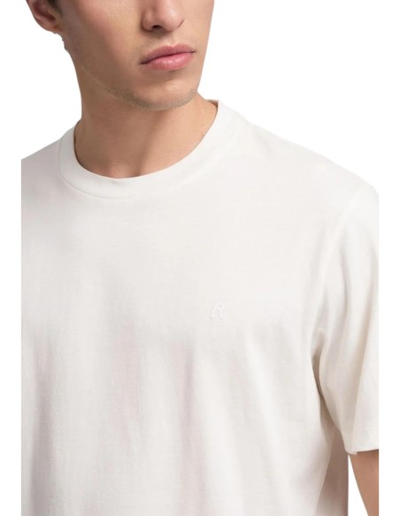 Replay T-shirt homme blanc coton