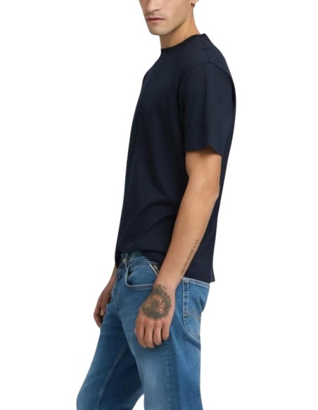Replay T-shirt homme blanc basique