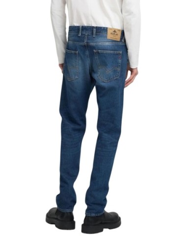 Replay Jean homme bleu coton