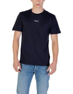 Replay T-shirt homme bleu imprimé