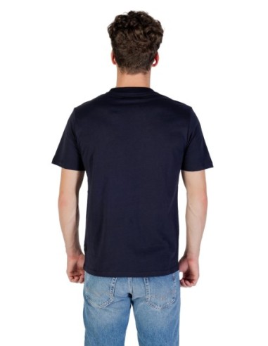 Replay T-shirt homme bleu imprimé