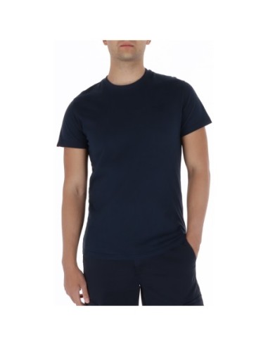 Superdry T-shirt homme bleu coton