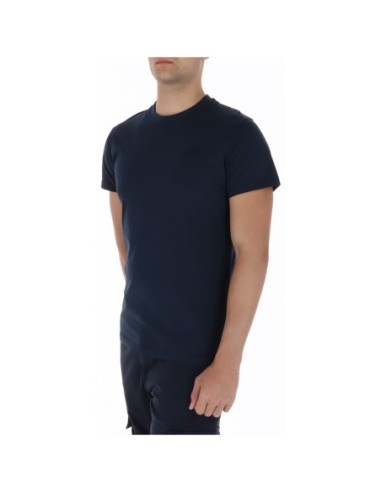 Superdry T-shirt homme bleu coton