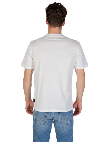 Replay T-shirt homme blanc hiver