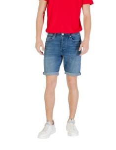 Replay Bermuda homme bleu