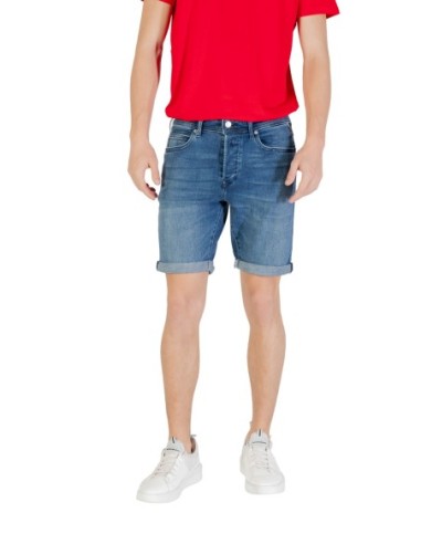 Replay Bermuda homme bleu