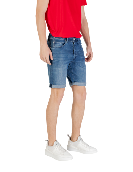 Replay Bermuda homme bleu