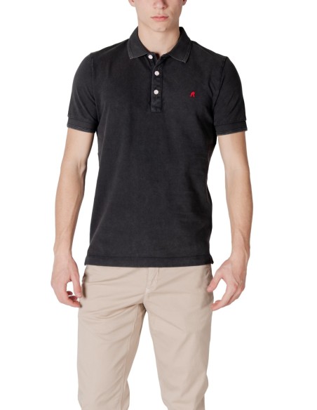 Replay Polo homme noir coton