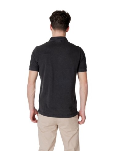 Replay Polo homme noir coton