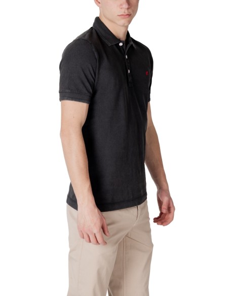 Replay Polo homme noir coton