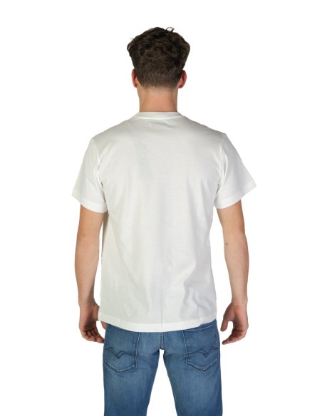 Replay T-shirt homme blanc coton